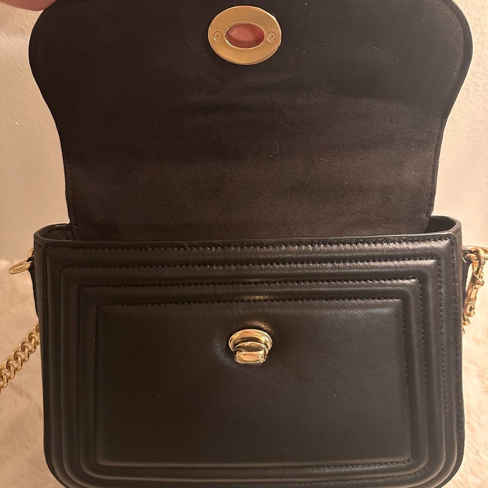 Coach Marlie Top Handle Satchel With Border Quilting - Picture 3 of 9